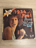 Vinyle 45T Penny McLean 1-2-3-4... Fire! / The Wizard Bump pochette couleur