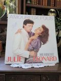 Vinyle 45 tours Amoureux Fous Julie Herbert Léonard pochette vintage années 80