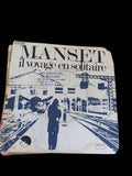 Vinyle 45T Manset Il Voyage en Solitaire vintage ancien disque rétro EMI