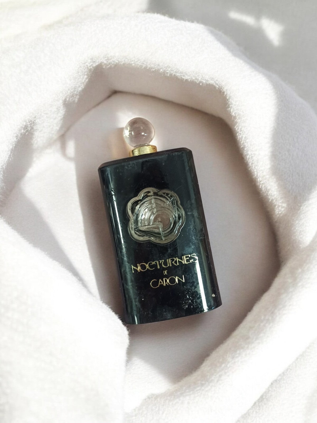 Flacon factice parfum Nocturnes de Caron ancien vintage déco rétro rare