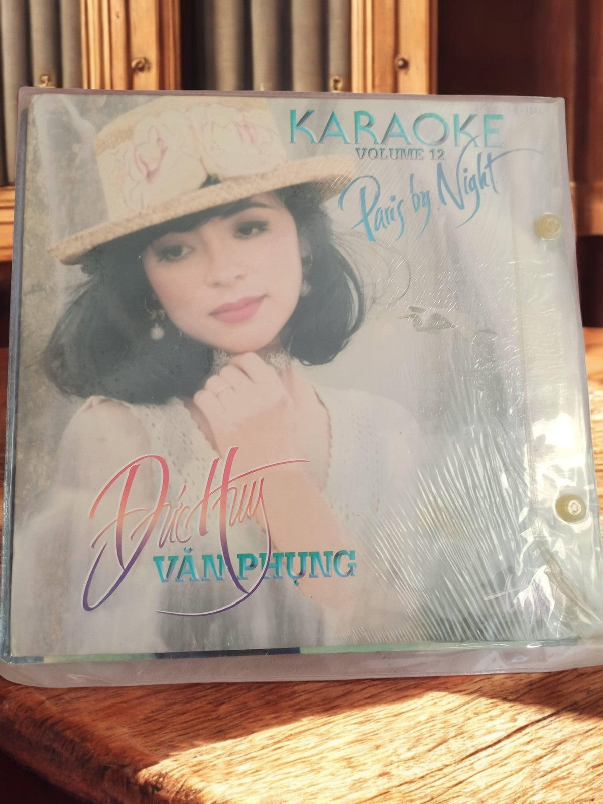 Vinyle 33T vintage Paris by Night Vol.12 Karaoké Đức Huy Văn Phụng