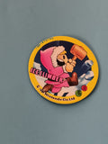 Menko vintage Nintendo Ice Climber rond 1985 jeu japonais rétro