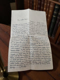 Lettre manuscrite ancienne 1944 WW2 Marseille correspondance guerre à Annie