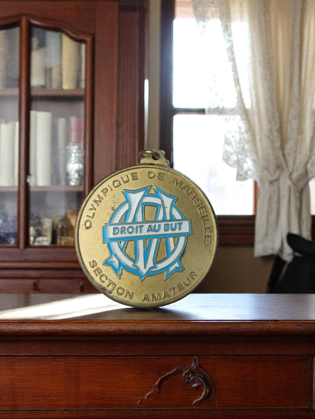 Médaille Vintage Olympique de Marseille 1990 Finale