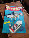 Magazine Tintin vintage ancien, Signe Danger, édition hebdomadaire rare
