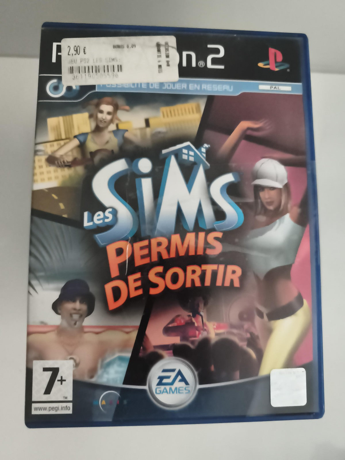 Jeu PS2 Les Sims Permis de Sortir PlayStation 2 EA Games PAL