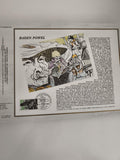 Feuillet CEF philatélie Baden Powell Scout commémoratif illustré FR