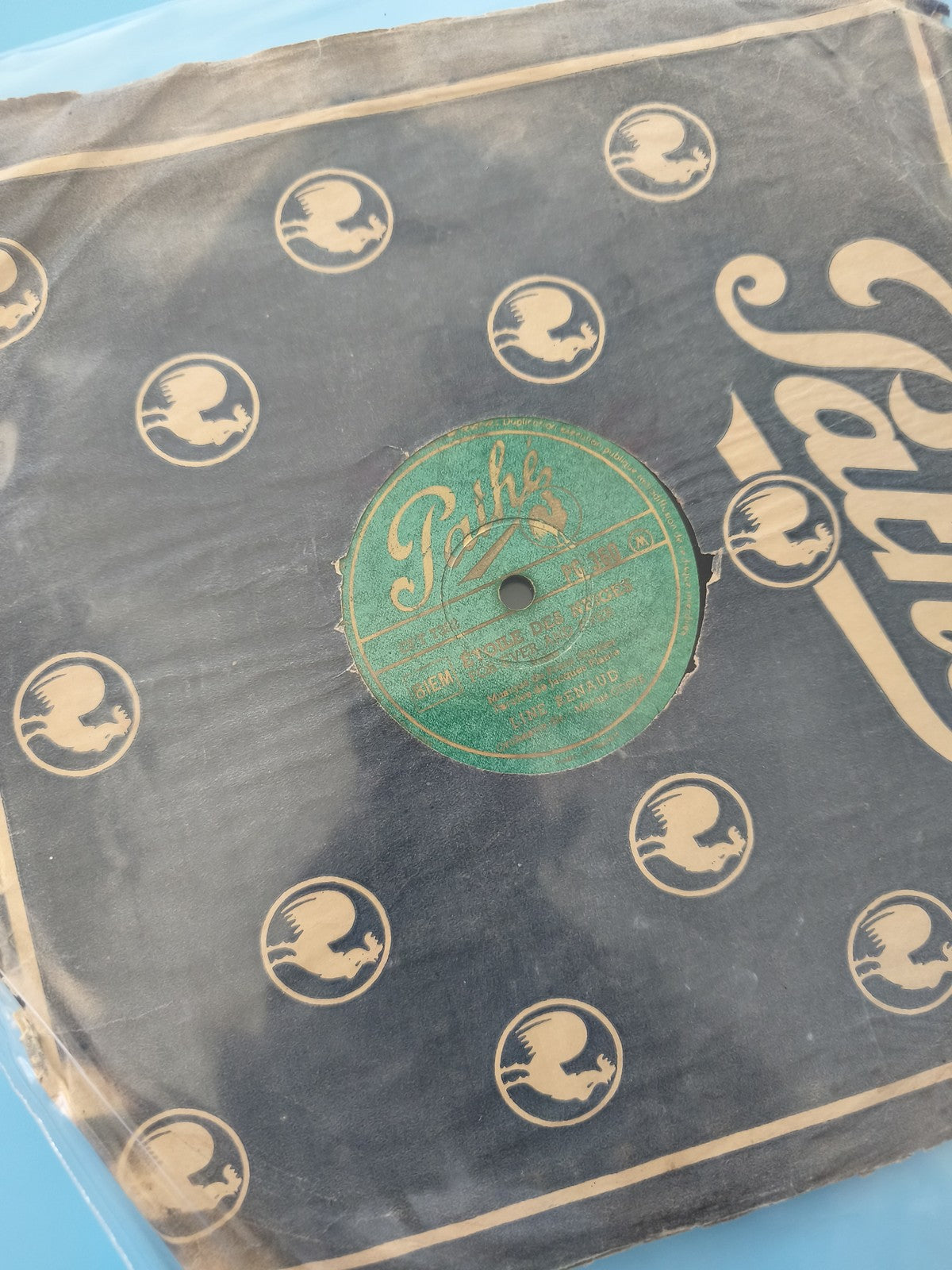 Vintage vinyle 33 tours rétro Étoile des neiges ancien disque collection chanson