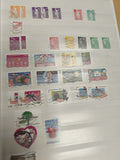 Lot timbres France oblitérés Marianne Fêtes Lettre prioritaire philatélie
