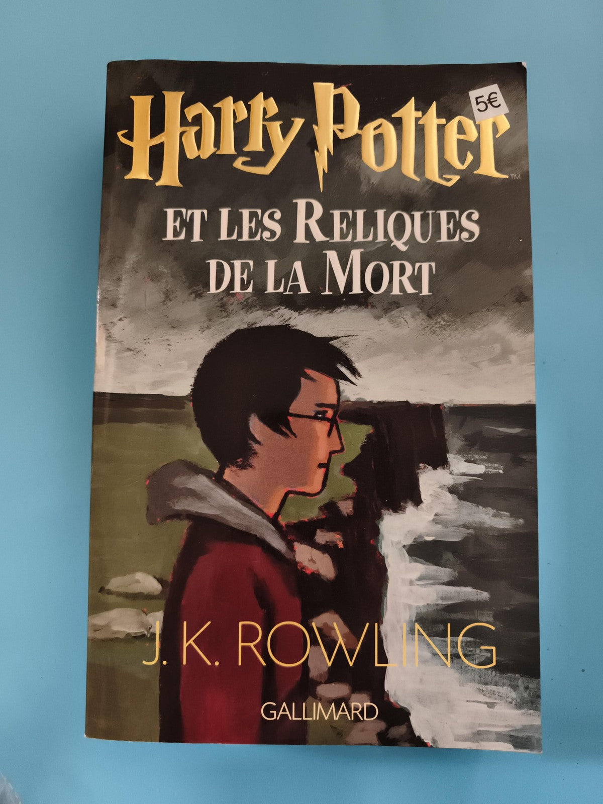 Livre Harry Potter Reliques de la Mort Gallimard J.K. Rowling couverture illustr