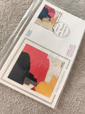 Lettre premier jour Serge Poliakoff CEF abstrait FDC philatélie ancien