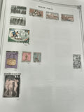 Timbres Haute-Volta oblitérés thématiques sportifs, arts, coutumes