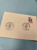 Enveloppe FDC timbre France Croix de Lorraine Montauban 1977 premier jour