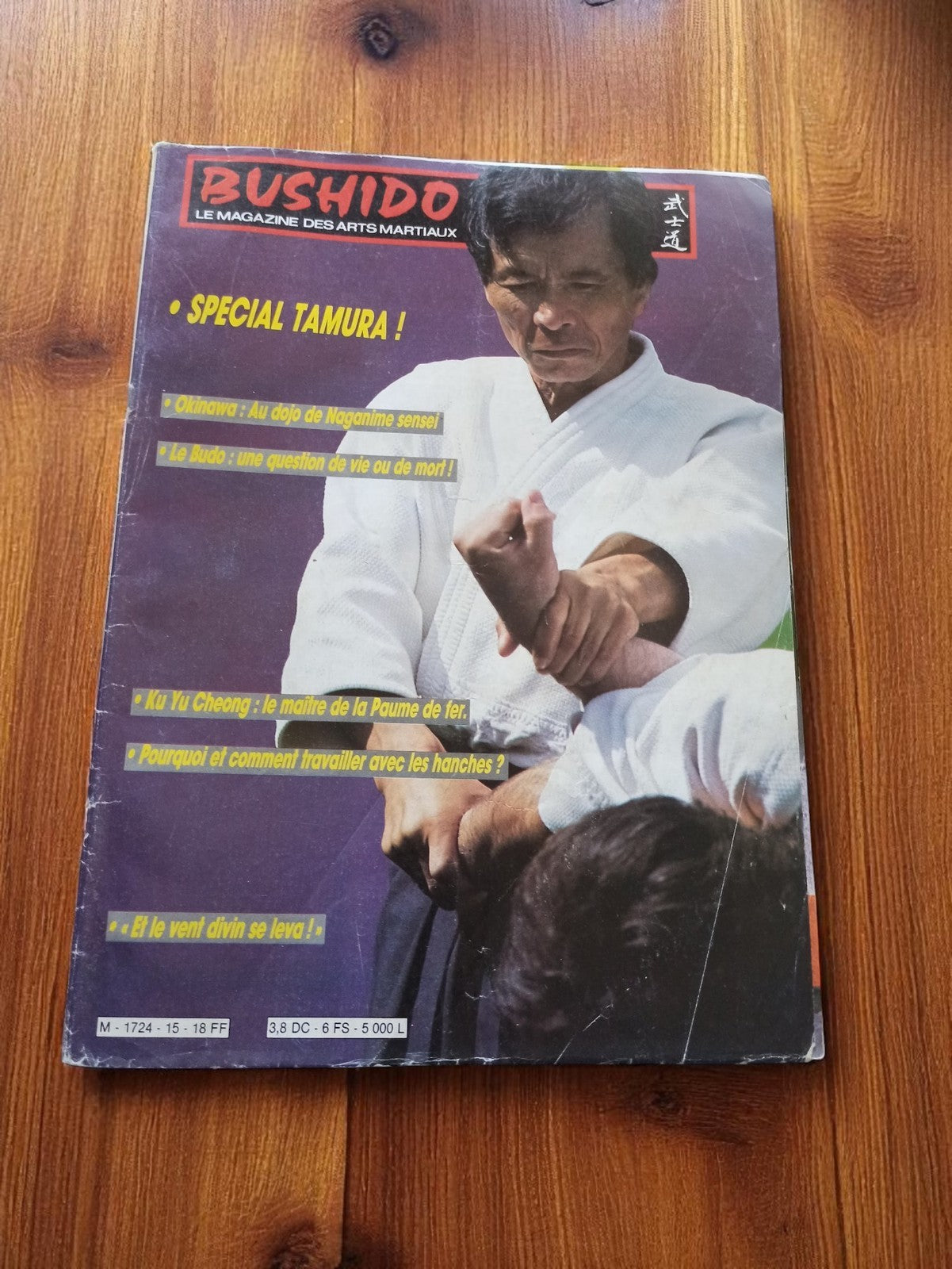 Magazine Bushido arts martiaux vintage spécial Tamura ancien rare