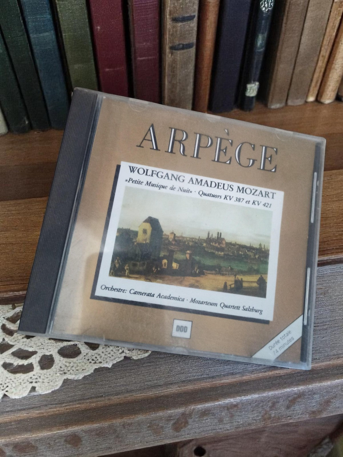 CD classique Mozart ARPÈGE vintage – Petite Musique de Nuit, Quatuors