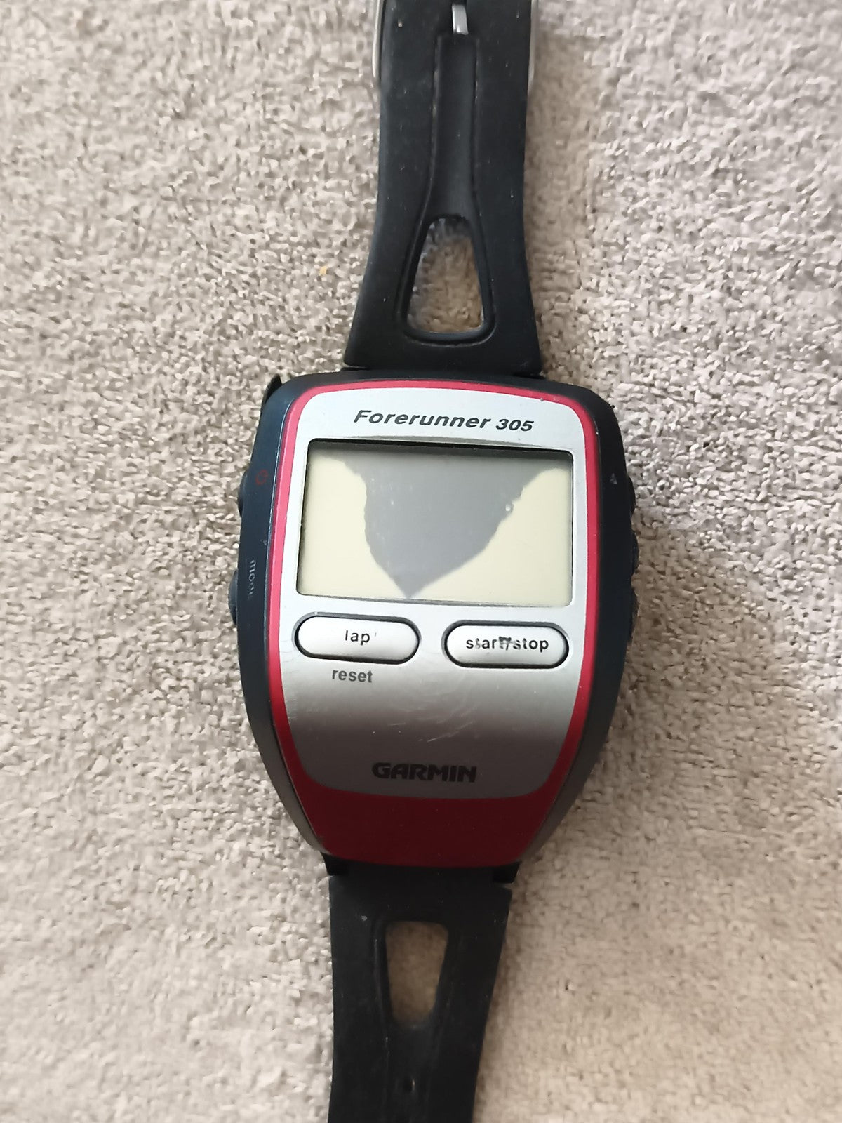 Montre GPS sport Garmin Forerunner 305 à restaurer cardio running