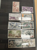 Lot timbres Afrique Occidentale Française poste aérienne thématique paysages