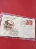 Enveloppe FDC Vietnam ancien 1965 Hùng V??ng, timbre commémoratif premier jour