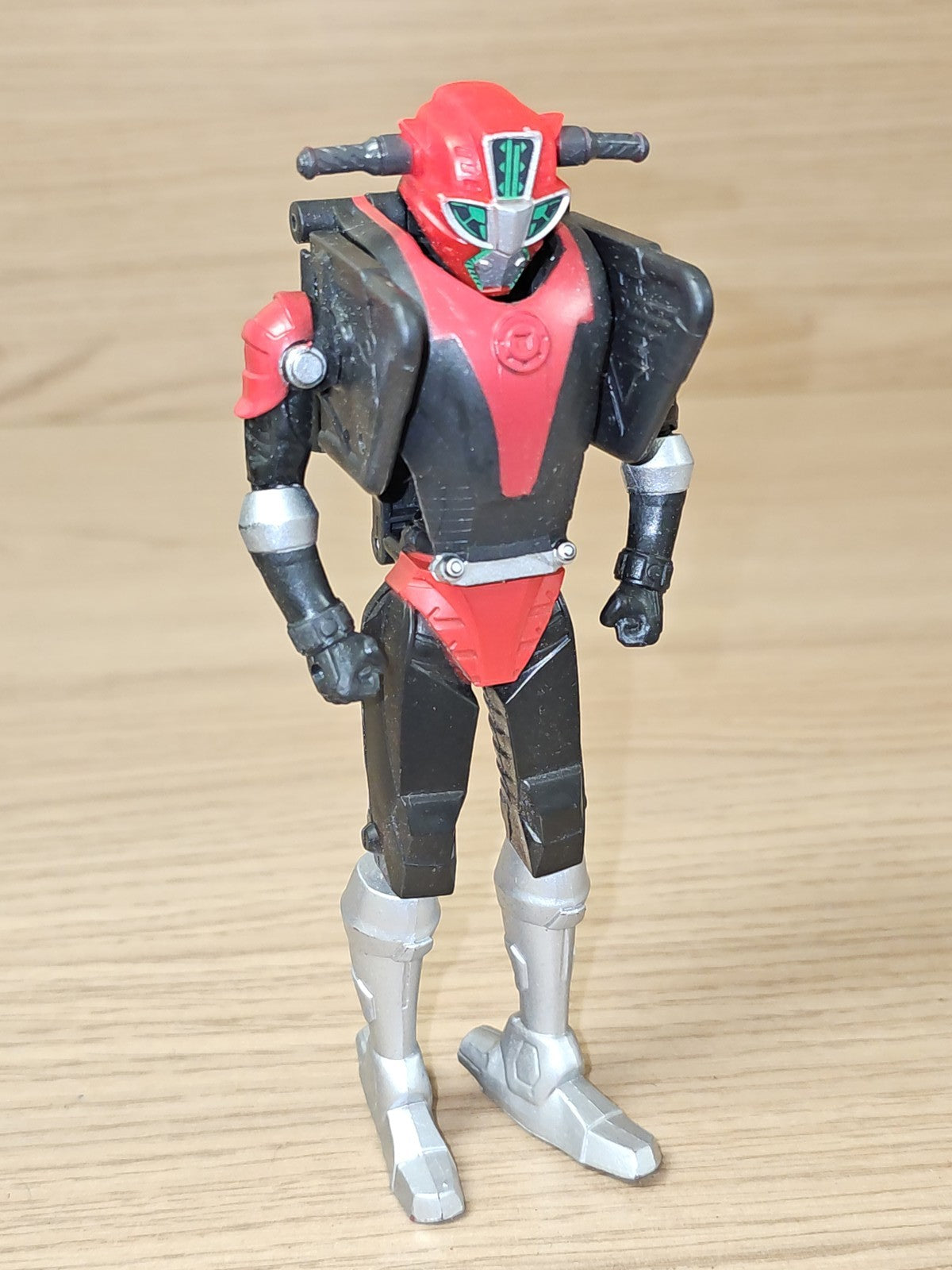 Figurine Power Rangers Beast Morphers Rouge ? Jouet articulé d?occasion Hasbro