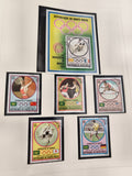 Timbres Haute-Volta Jeux Olympiques Munich 1972, sport, série oblitérée philatél