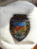 Patch écusson brodé Col de la Cayolle vintage montagne France alt 2326m