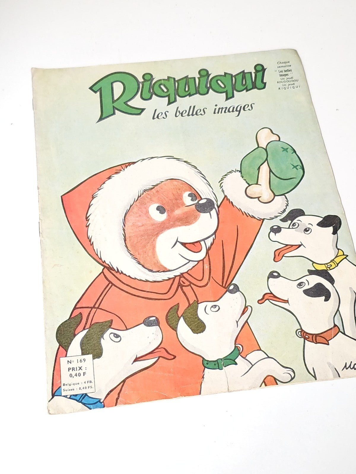 Livre ancien Riquiqui Les Belles Images vintage, journal illustré rétro collecti
