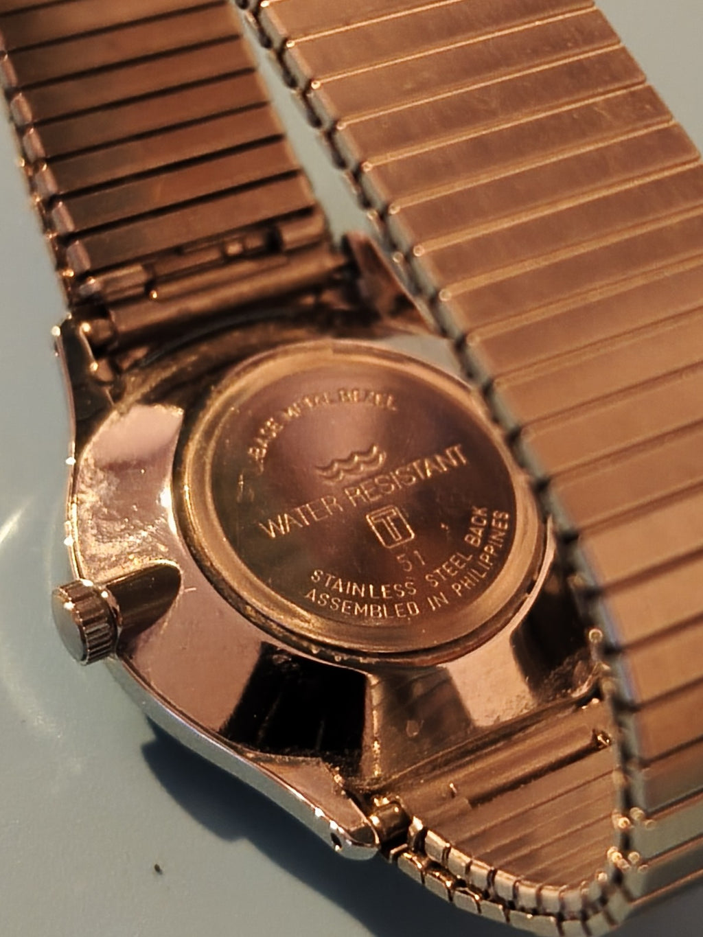 Montre homme rétro Timex ancienne, vintage authentique, collection horlogerie