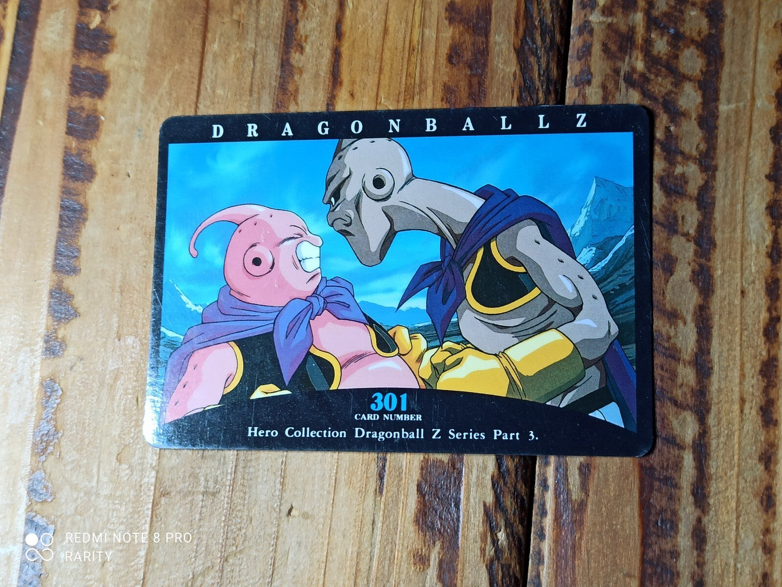 Carte Dragon Ball Z Hero Collection 301 vintage rare DBZ animé
