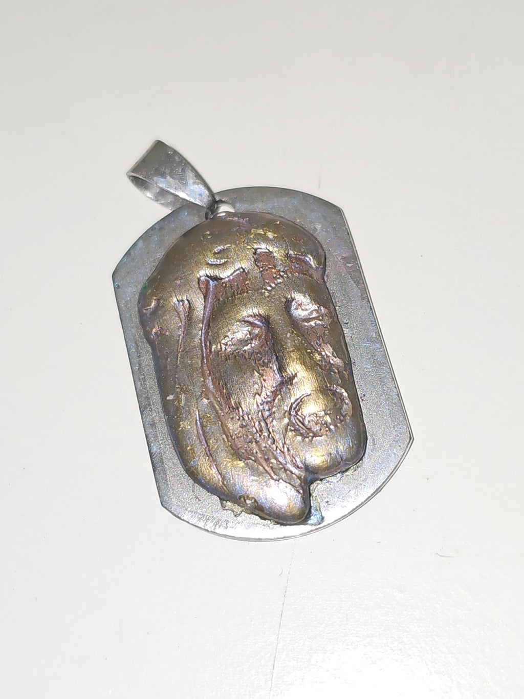 Ancienne médaille religieuse catholique vintage petite, collection rétro France