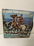 Vinyle 33 tours ancien westerns, compilation vintage thèmes musiques films cow-b