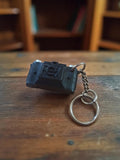 Porte-clés ancien Fex appareil photo miniature vintage rétro publicité