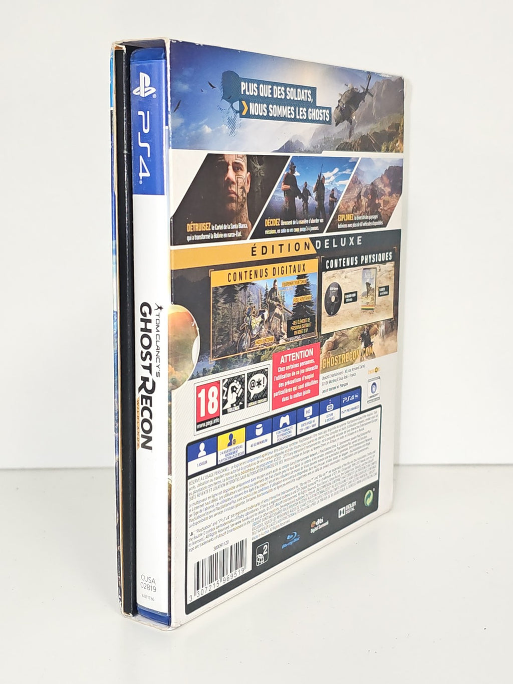 Jeu PS4 Tom Clancy's Ghost Recon Wildlands Deluxe Edition pour Playstation 4