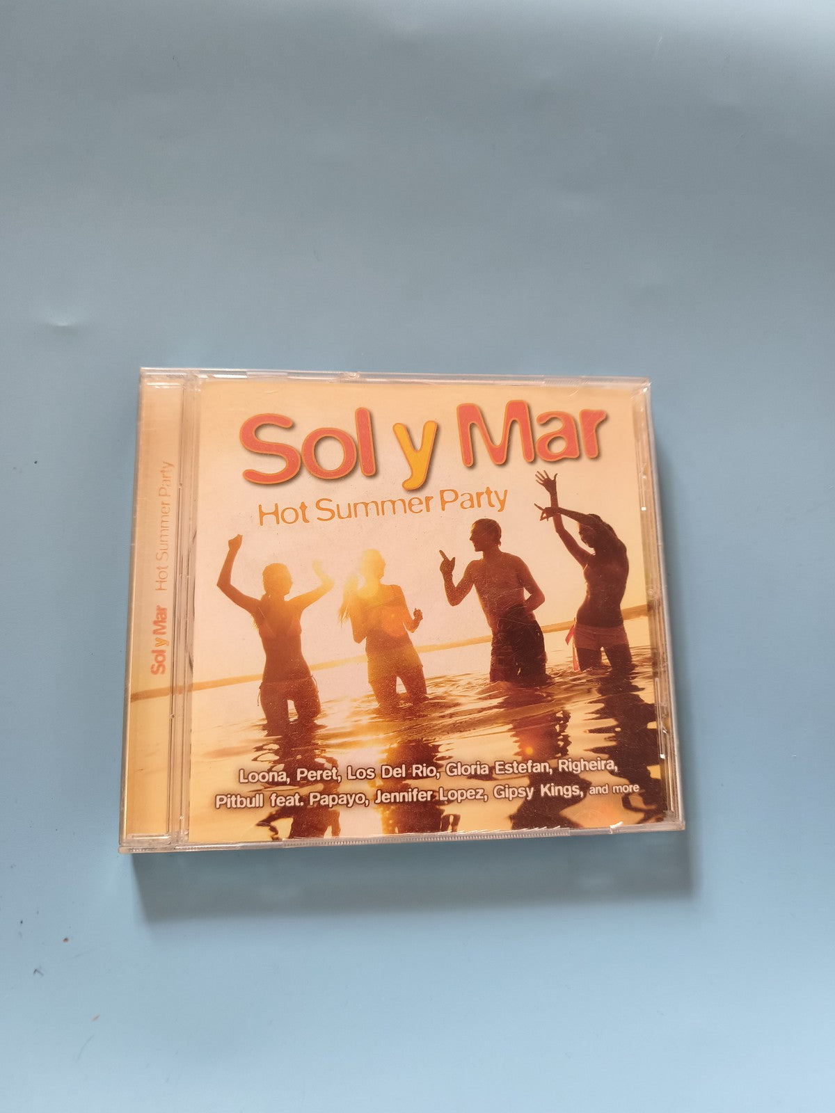 CD audio Sol y Mar musique d'occasion album mélodies latines ambiance détente