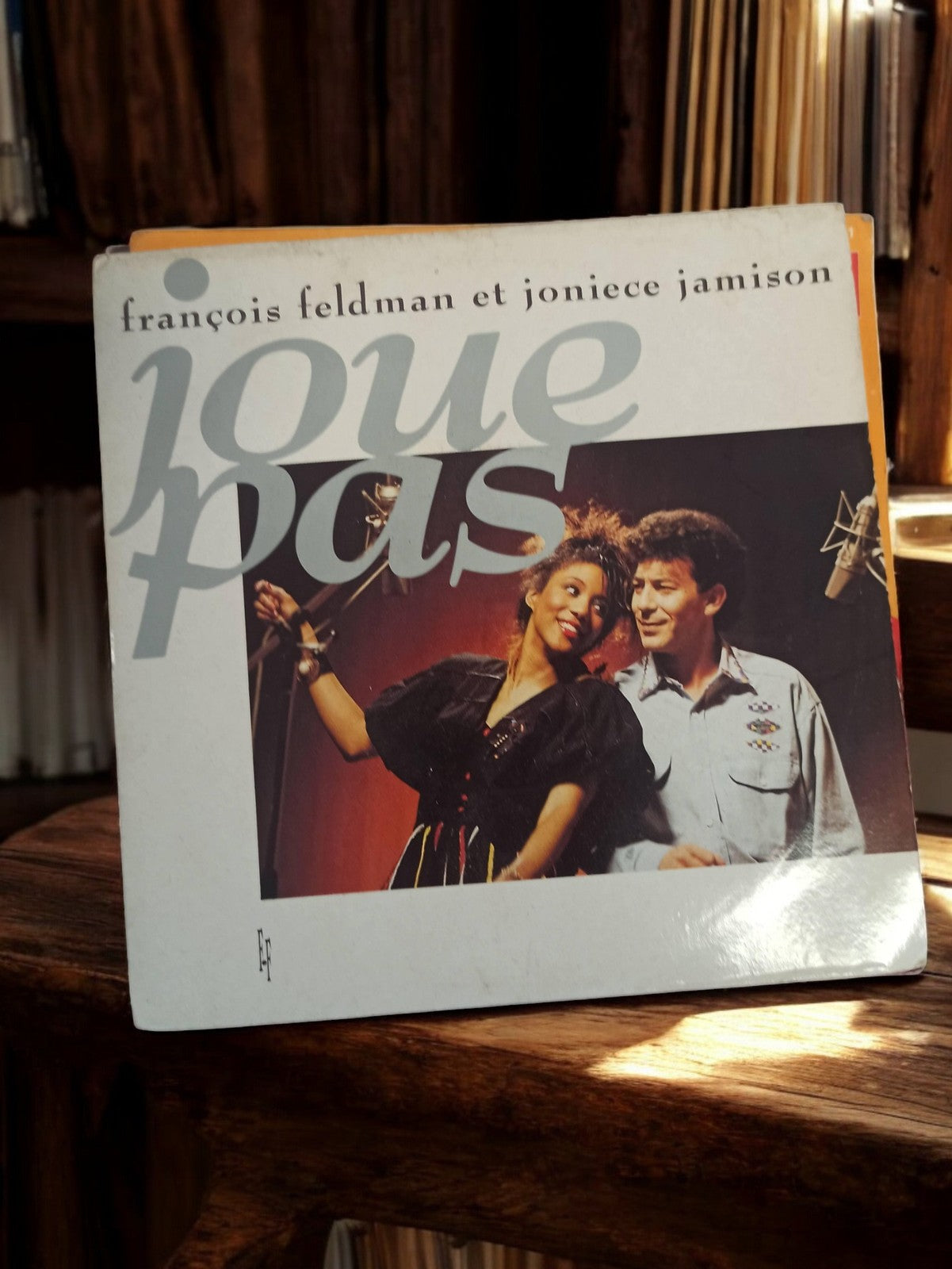 Vinyle 45 tours vintage François Feldman ancien disque collection rétro chanson