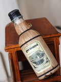 Mini bouteille Germana cachaça vintage rétro 50ml étiquette Sérgio Caetano