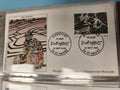 Enveloppe FDC premier jour Dubuffet 1985 Le Havre timbre et illustration