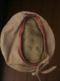 Béret parachutiste ancien armée française beige Bousquet Marseille vintage