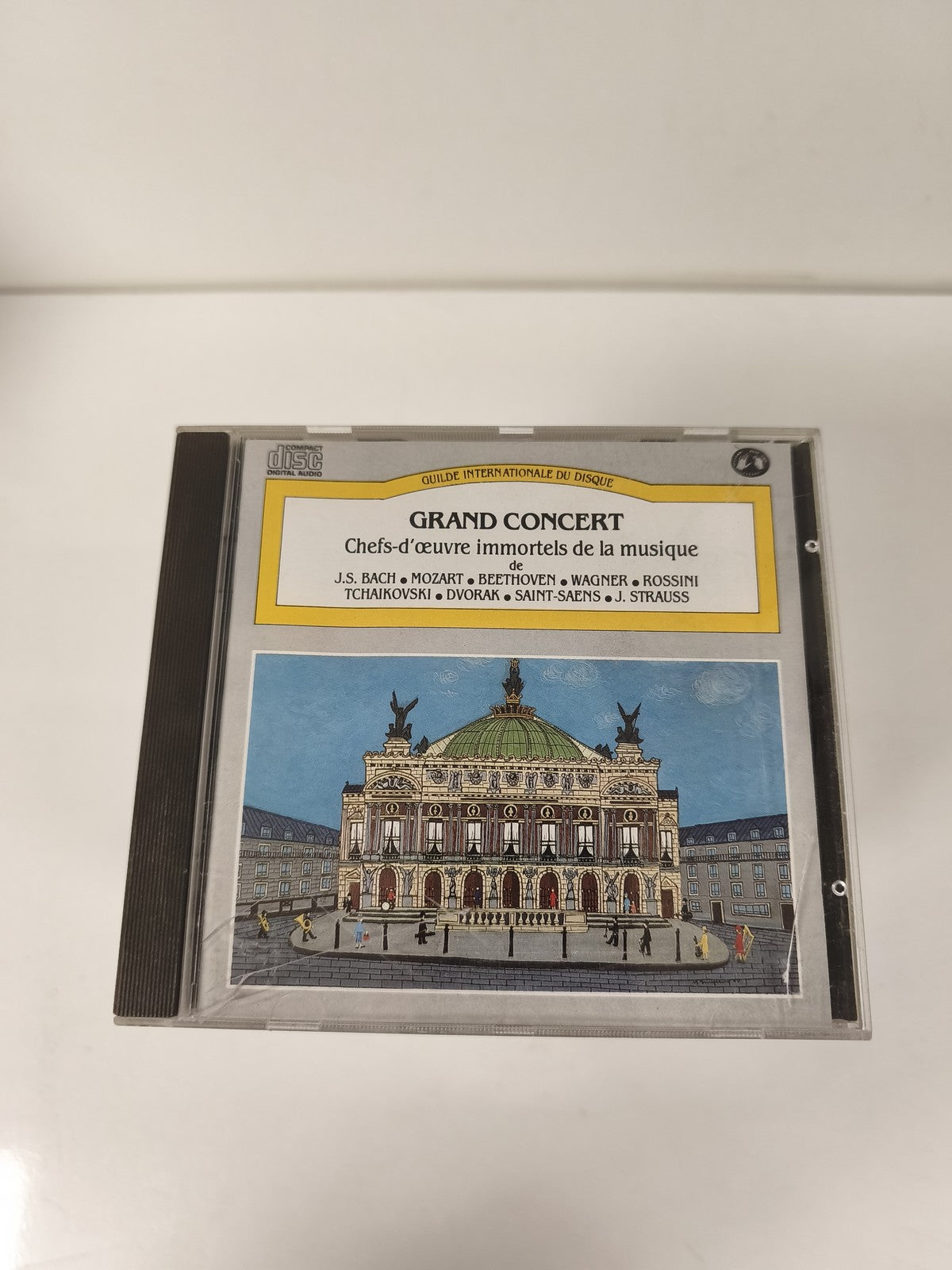CD Grand Concert Chefs-d'?uvre Immortels Musique Classique Bach Mozart Beethoven