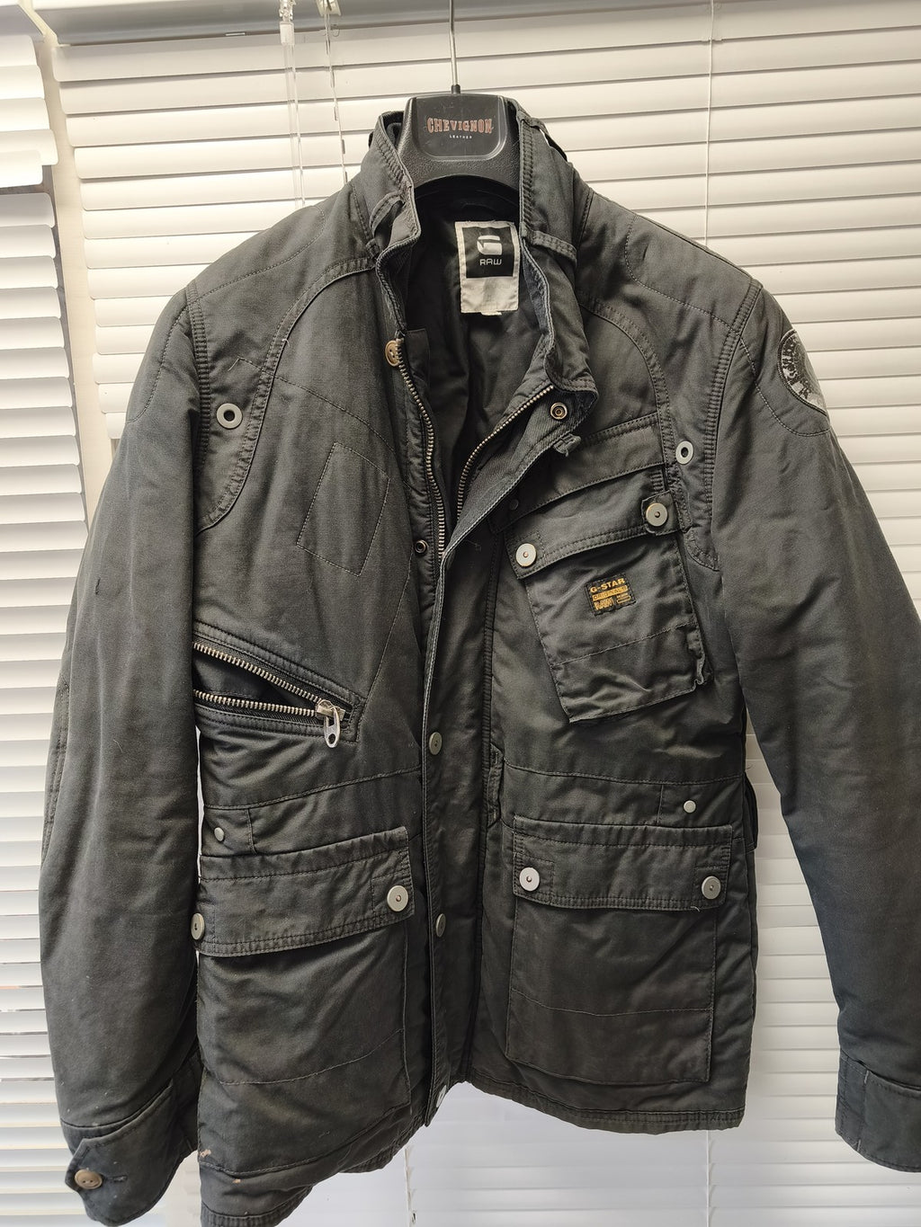 Blouson vintage homme G-Star Raw L ancien veste rétro collectionneur streetwear