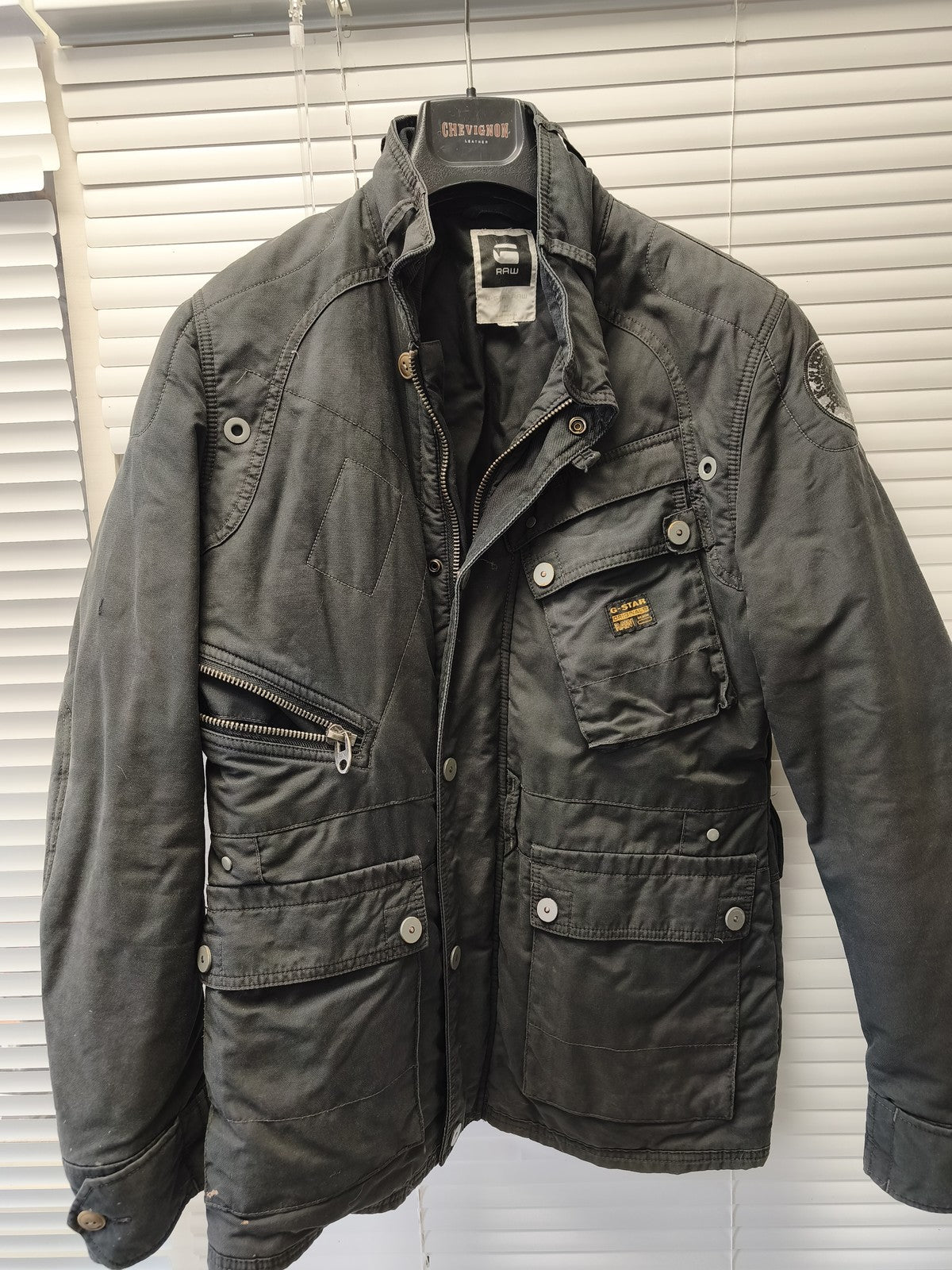 Blouson vintage homme G-Star Raw L ancien veste rétro collectionneur streetwear