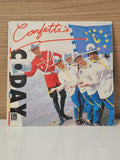 Vintage disque vinyle 45 tours ancien C. Day rétro collection musique