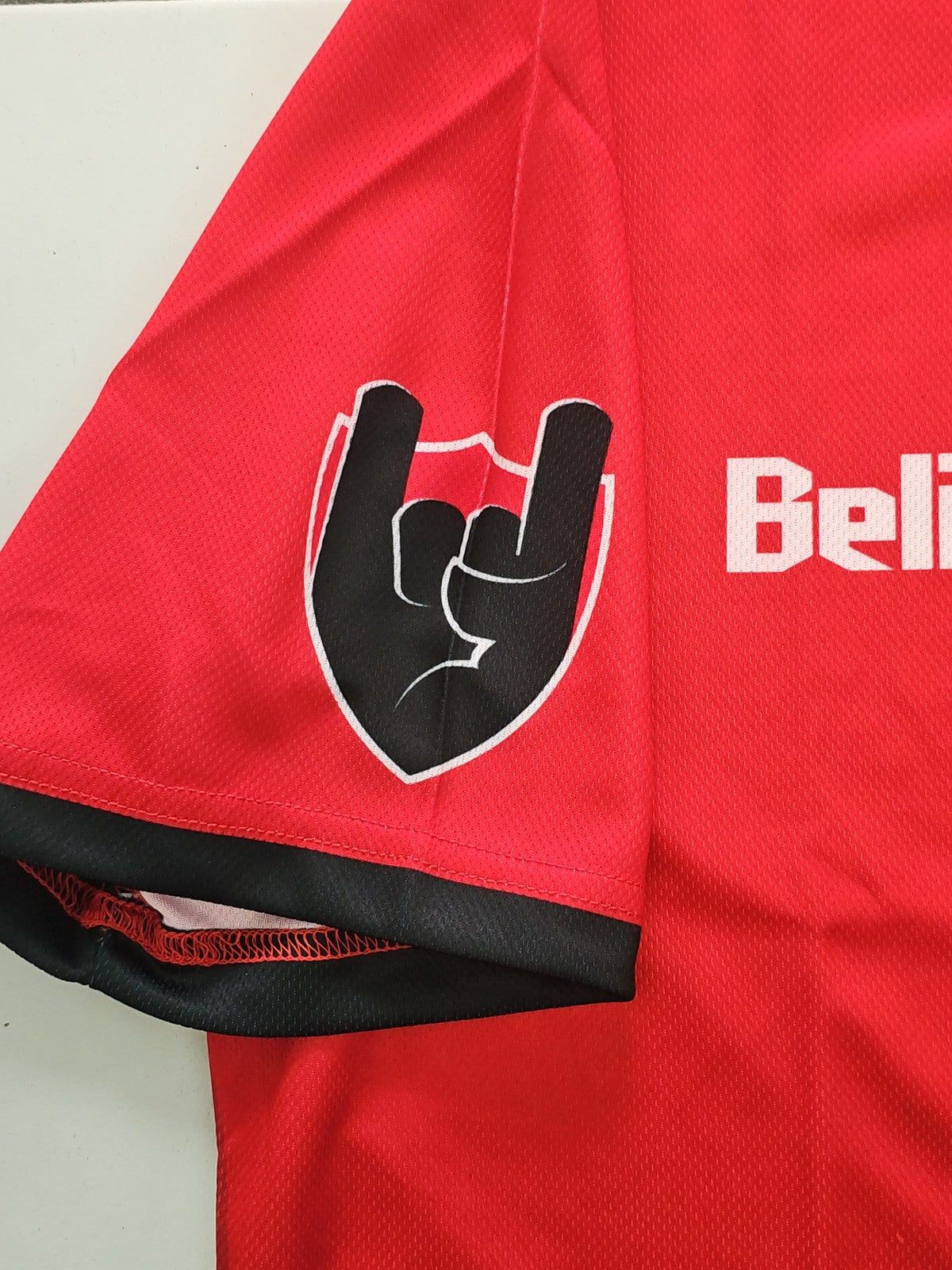 Maillot football Believe Red Devils Jupiler Qatar 2022 supporter Belgique M