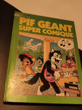 Livre BD Pif Géant Super Comique couverture rigide bande dessinée jeunesse