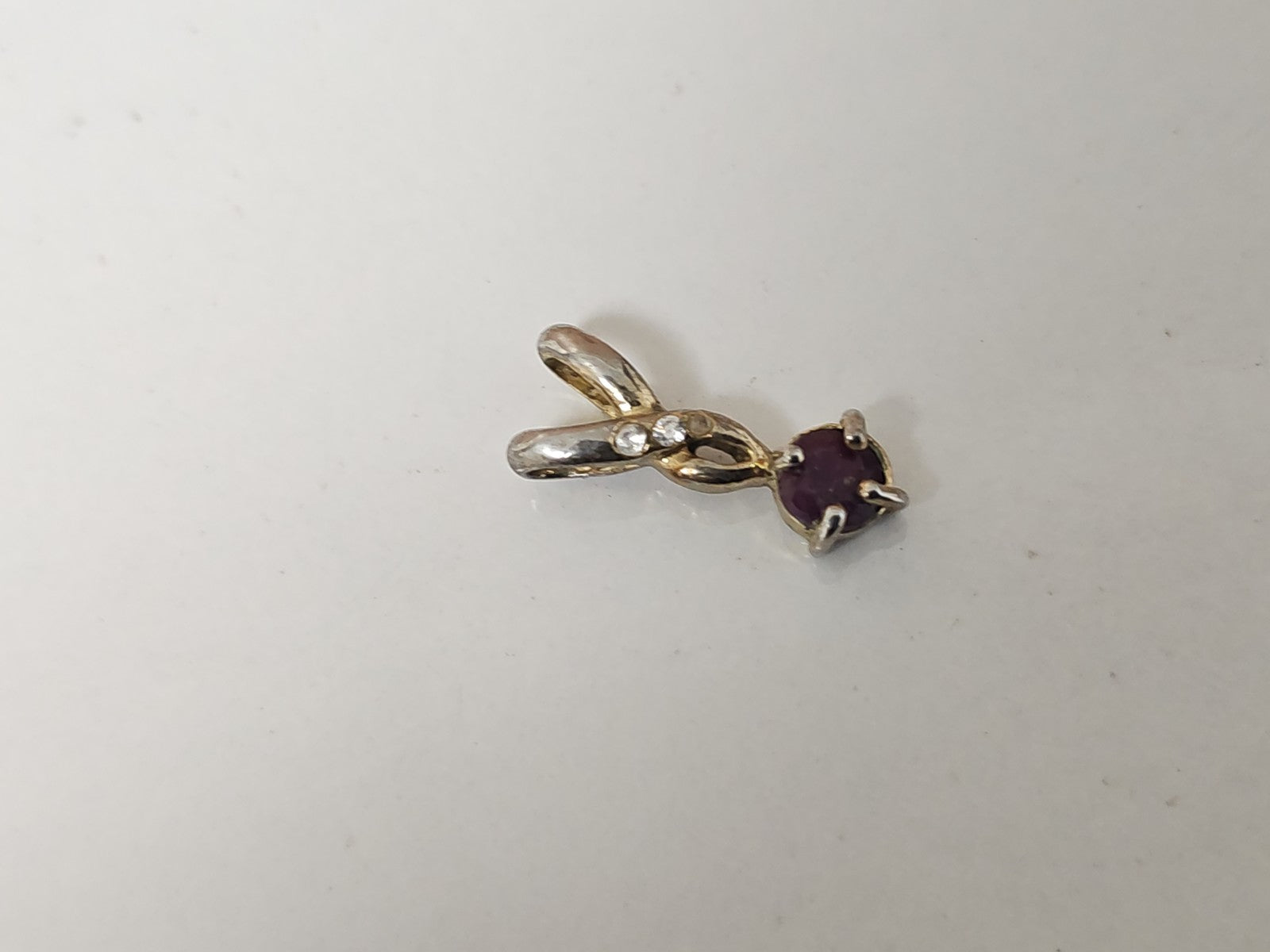Vintage pendentif ancien plaqué or rétro rare collection bijou élégant occasion