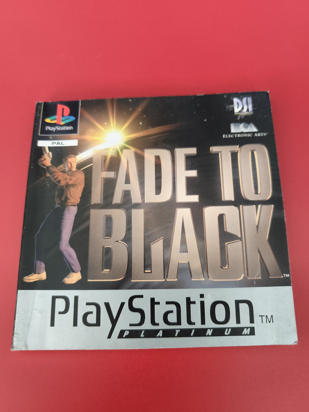 Notice originale jeu PS1 Hade to Black PlayStation manuel d'instructions FR