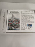 Feuillet philatélique CEF Niort 1992 Congrès Féderation timbre Europe