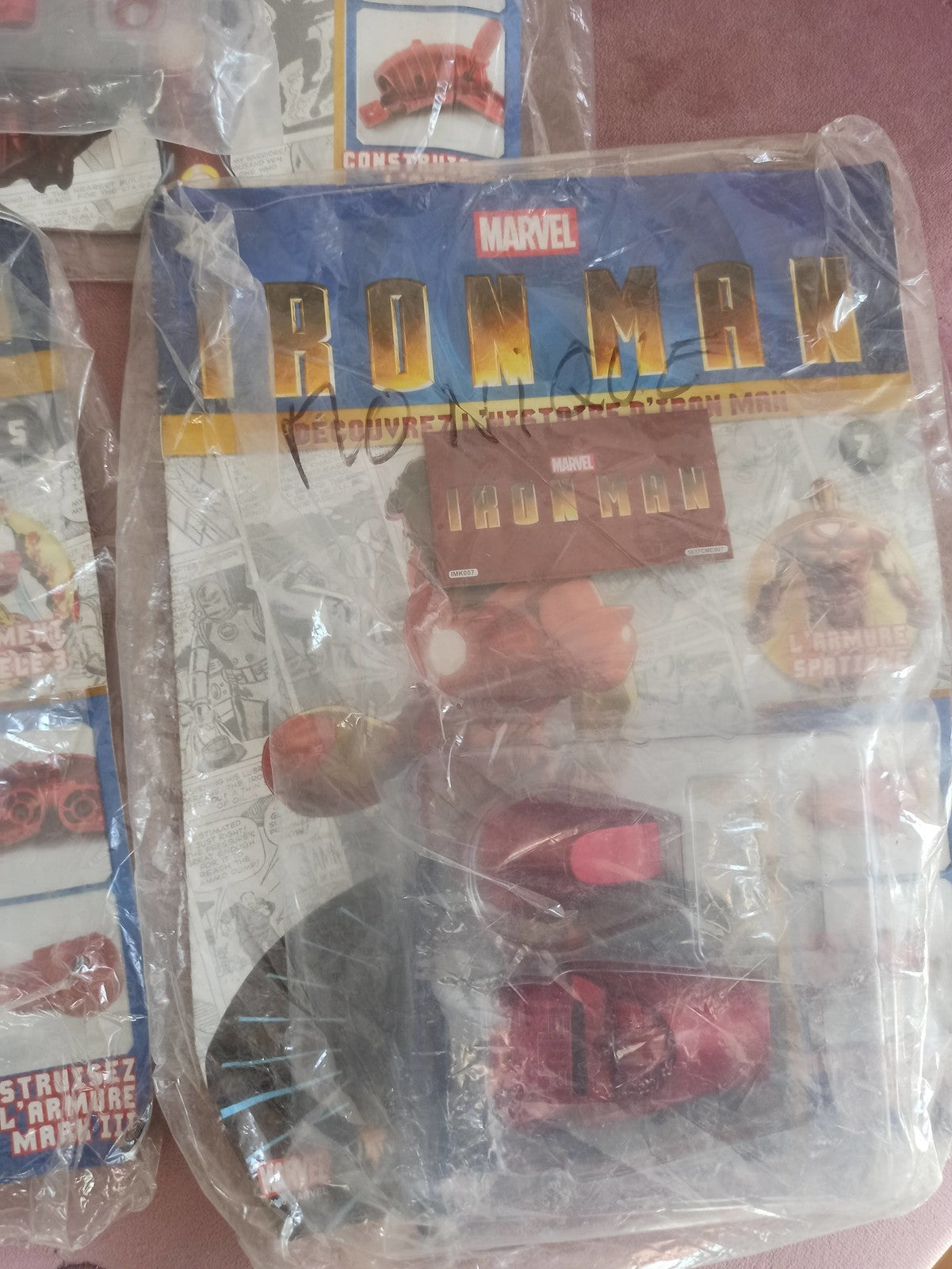 Maquette Iron Man Mark III Altaya Marvel pièces à monter sous blister