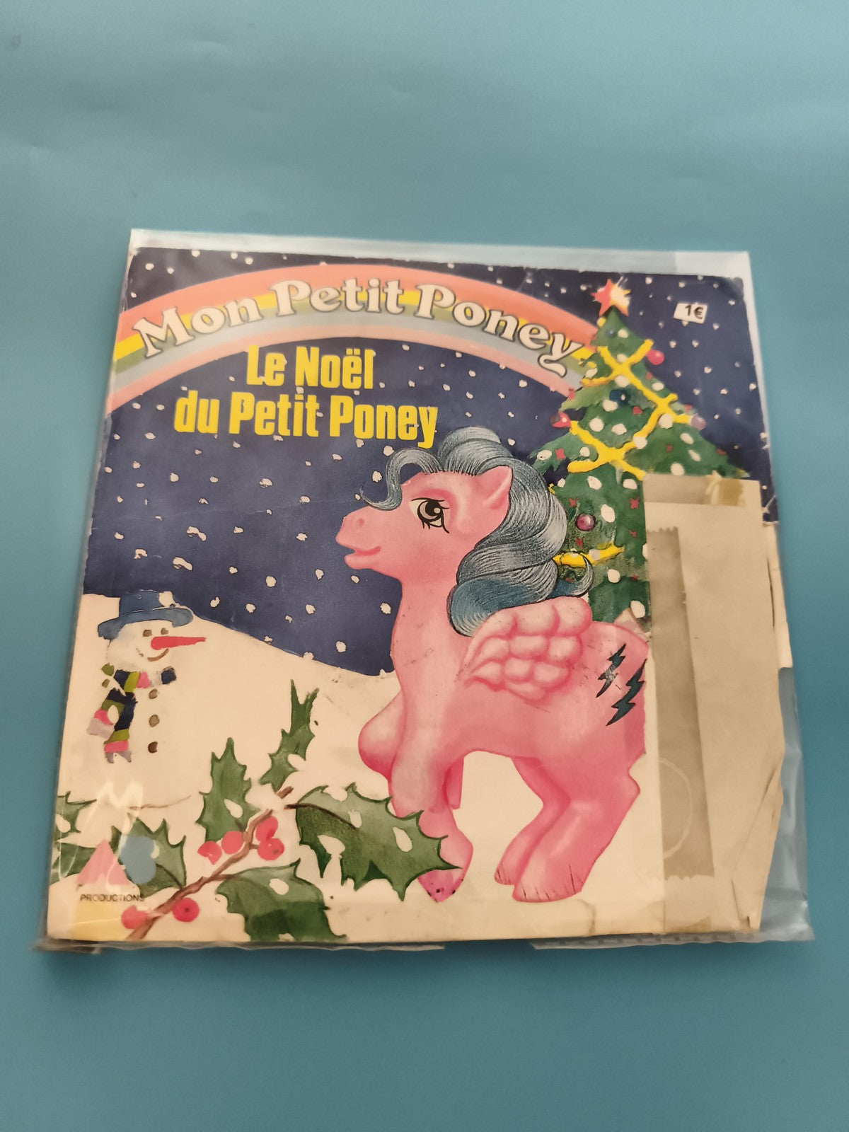 Vinyle Mon Petit Poney Le Noël du Petit Poney disque enfant 45 tours France