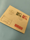 Ancienne enveloppe oblitérée Saigon 1959, timbres Vietnam, collection philatélie