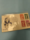 Ancienne enveloppe FDC Vietnam 1961 timbres oblitérés Ch?n H?ng ??o ??c